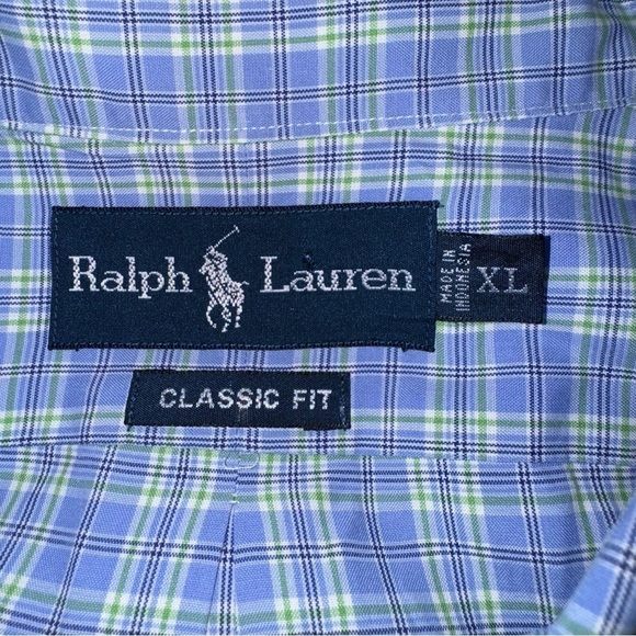 NWOT Ralph Lauren classic fit Button Down Shirt size large - Picture 4 of 7